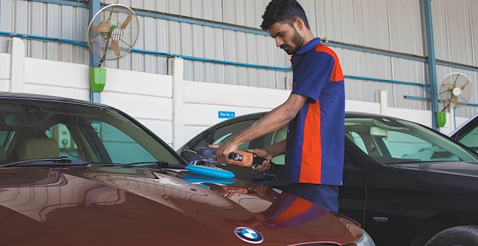Ceramic coating service in Pune.