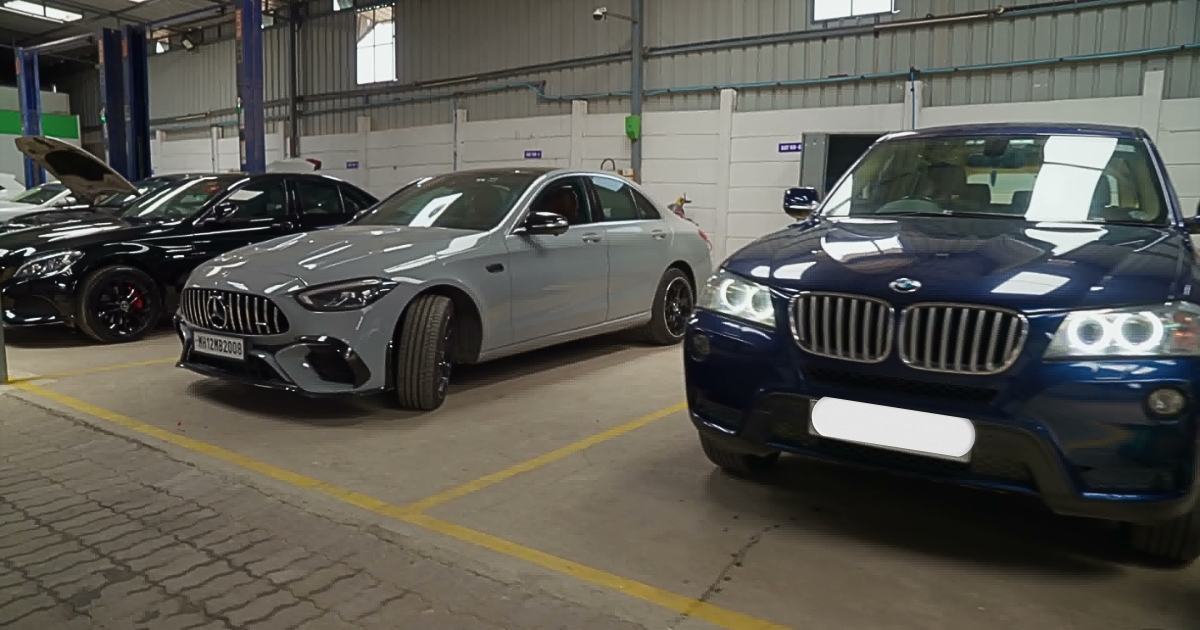 BMW engine diagnostics in PCMC.