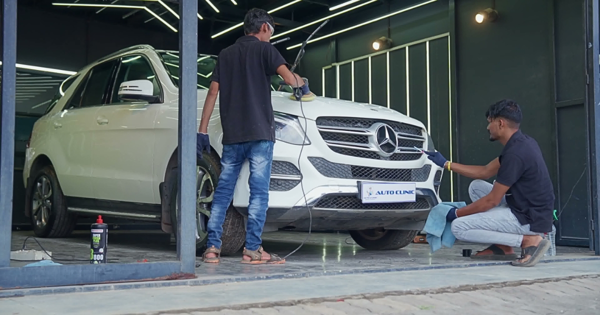 Mercedes engine diagnostics in PCMC