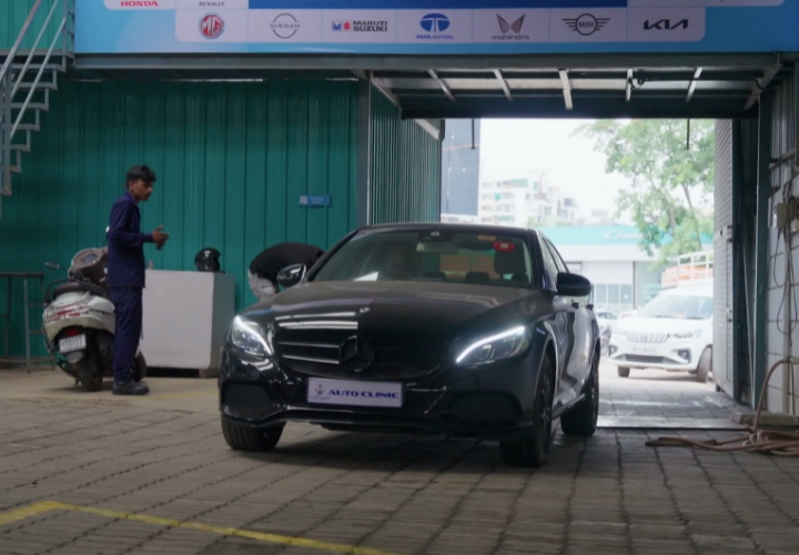 Car servicing in Pune.
