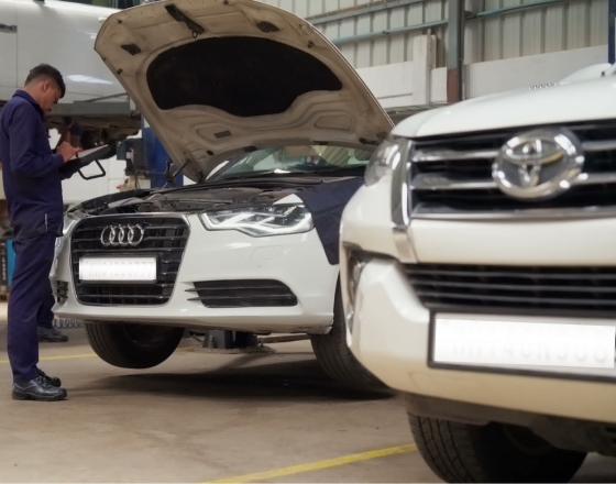 Luxury car maintenance in PCMC.